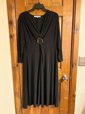 evan picone black dress | Dresses | Evan Picone 34 Long Sleeve Dressy Size 2 Easy Care YGroup_S22212 Thats So Fetch | Taille:XS Shoulder to shoulder